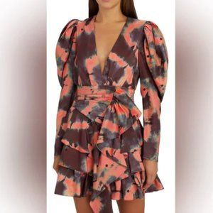 Ulla Johnson Semira Puff Sleeve Mini Dress